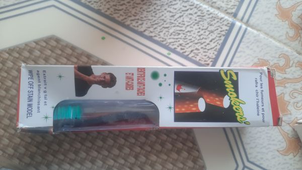 Smokers Toothpaste Sample test